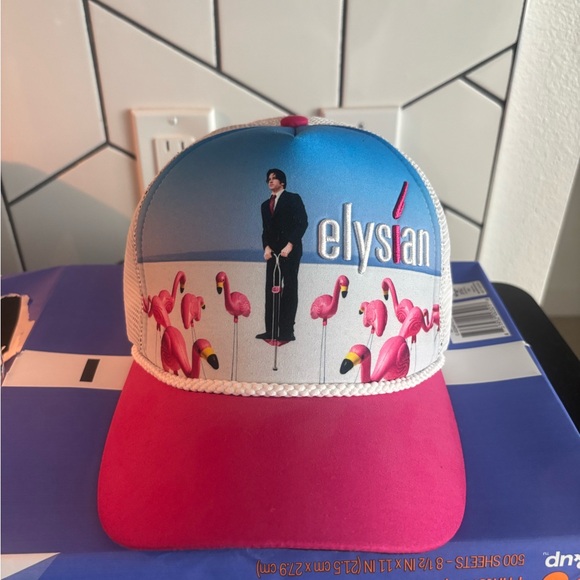 Other - Elysian Flamingo Trucker Hat